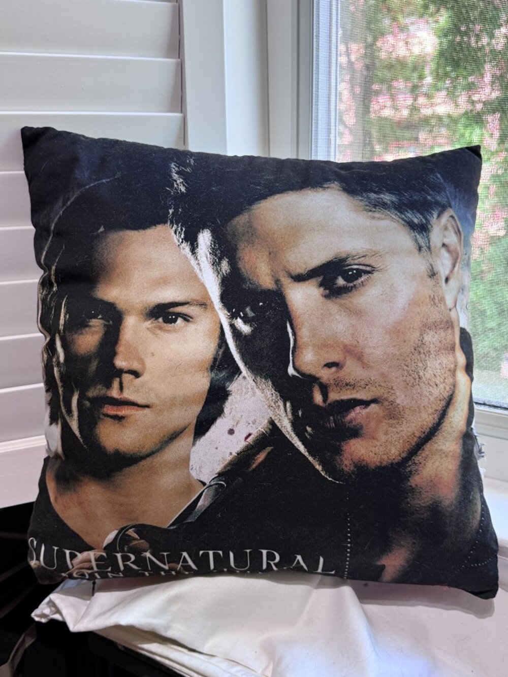 🌙🖤 Supernatural 17” x 17” Pillow – Something Wicked This Way Comes... 🖤🌙